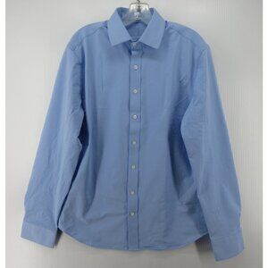 Bluffworks Shirt Medium Lenox Performance Button Up Slim Fit Woven *